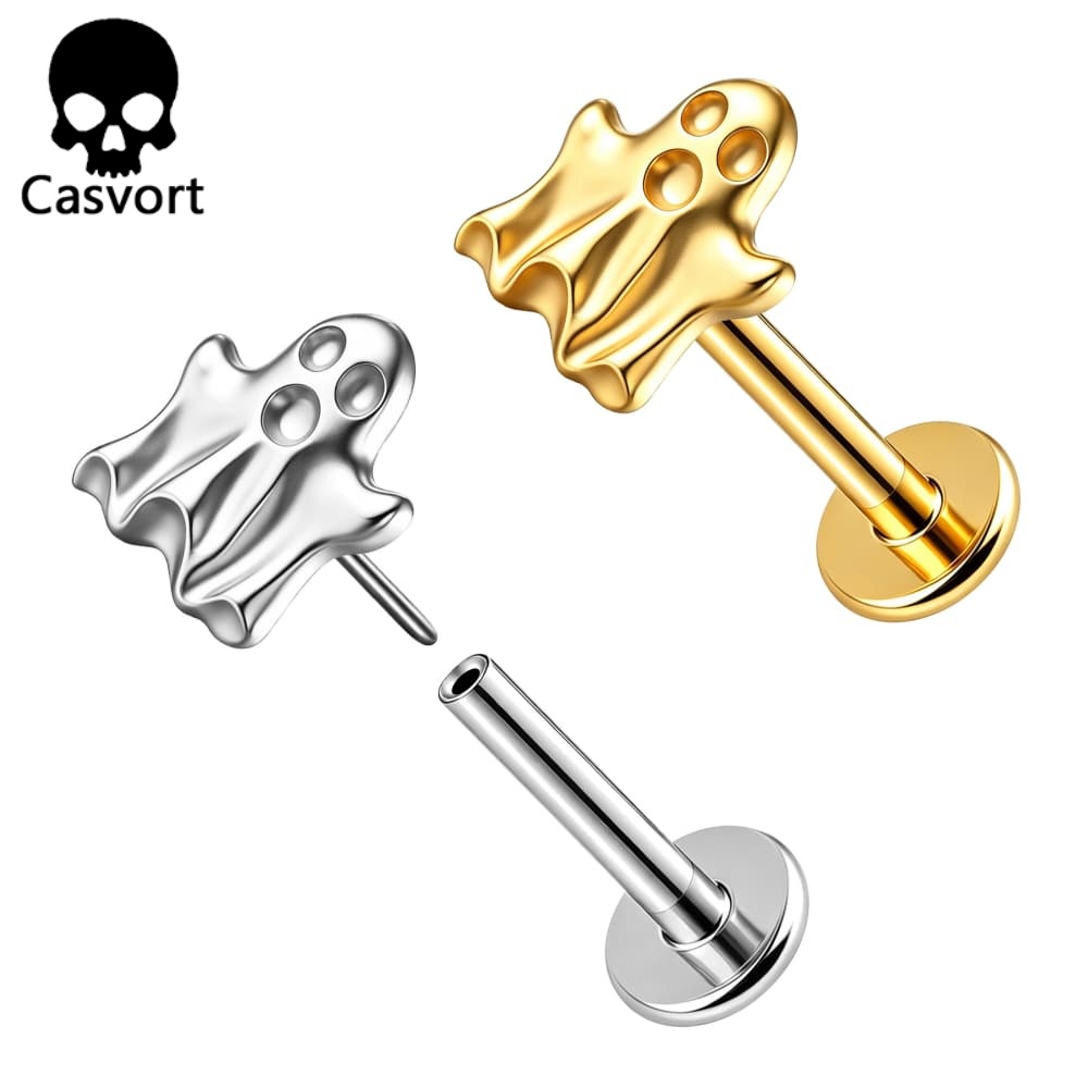 Body Jewelry Threadless - Casvort 1 ชิ้น ASTM F136 ไทเทเนียม