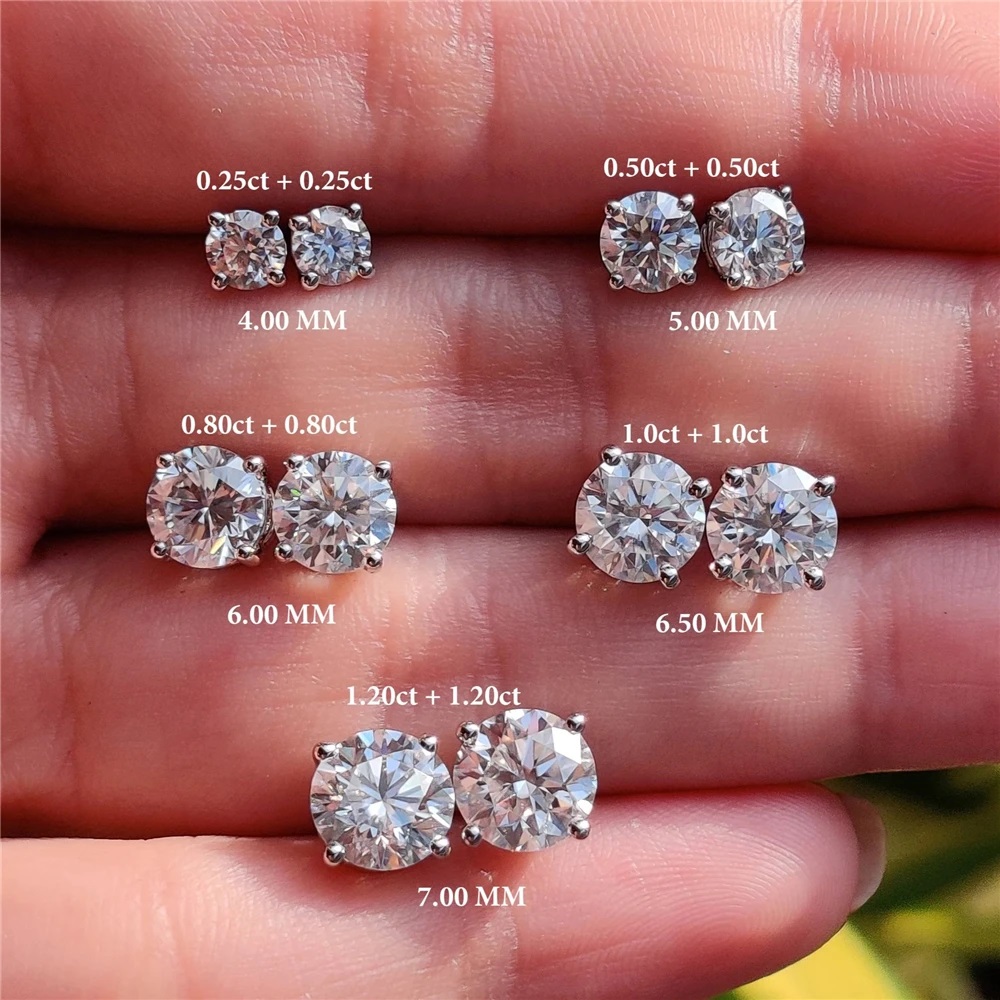 Body Jewelry Diamond - SMTCAT 0.5-1.2 กะรัต D สี Moissanite