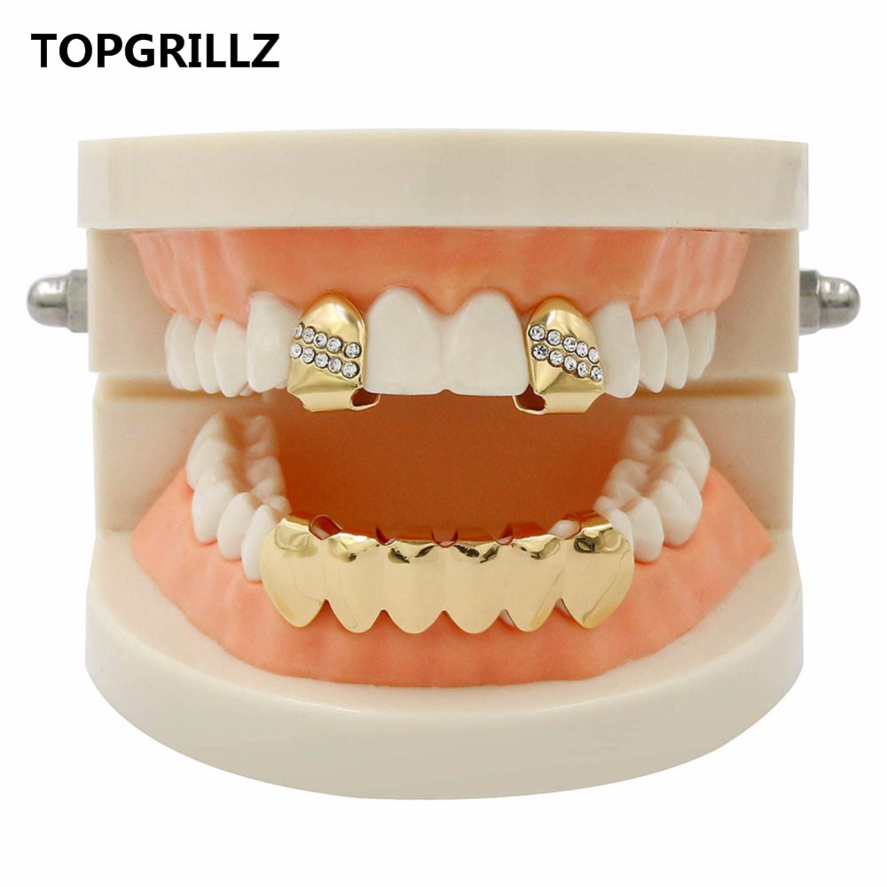 TOPGRILLZ Hip Hop Grillz สี Ye - Yellow Body Jewelry บทวิจารณ์และราคา