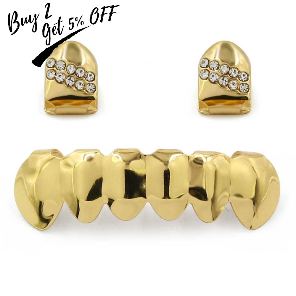 TOPGRILLZ Hip Hop Grillz สี Ye - Yellow Body Jewelry บทวิจารณ์และราคา