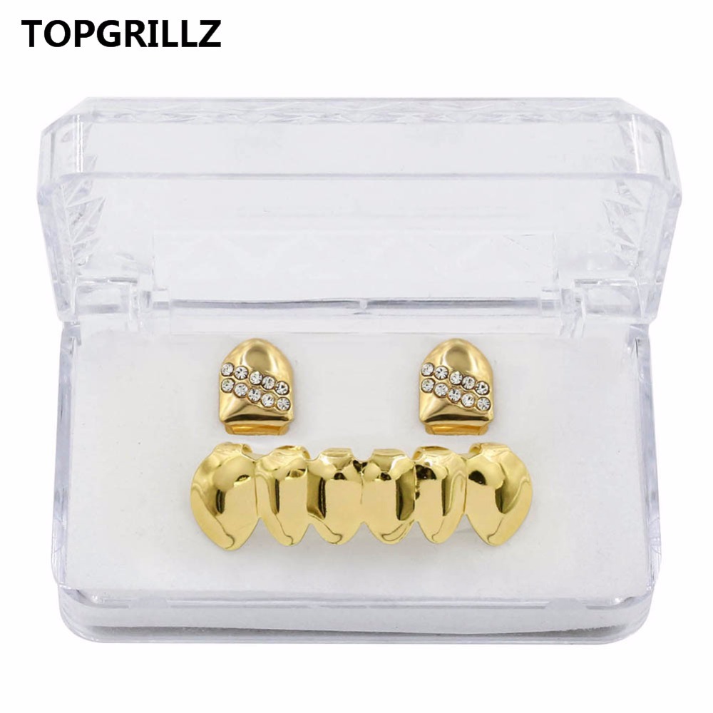 TOPGRILLZ Hip Hop Grillz สี Ye - Yellow Body Jewelry บทวิจารณ์และราคา