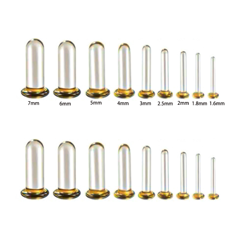 1 คู่ 1.6-16 มม.คุณภาพสูงสีเหล - Yellow Body Jewelry บทวิจารณ์และราคา