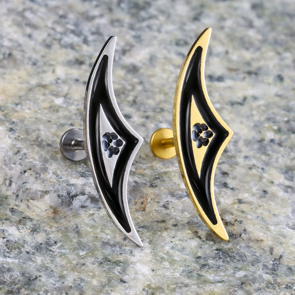 Giga 1 ชิ้น ต่างหูเจาะกระดูกอ่ - Body Jewelry Threadless บทวิจารณ์และราคา