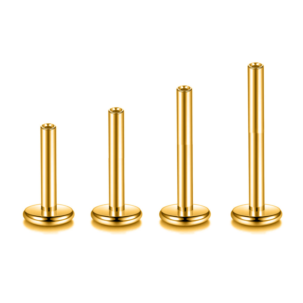 10ชิ้น/ล็อต ASTM หมุดเจาะรูแบบ - Body Jewelry Threadless บทวิจารณ์และราคา
