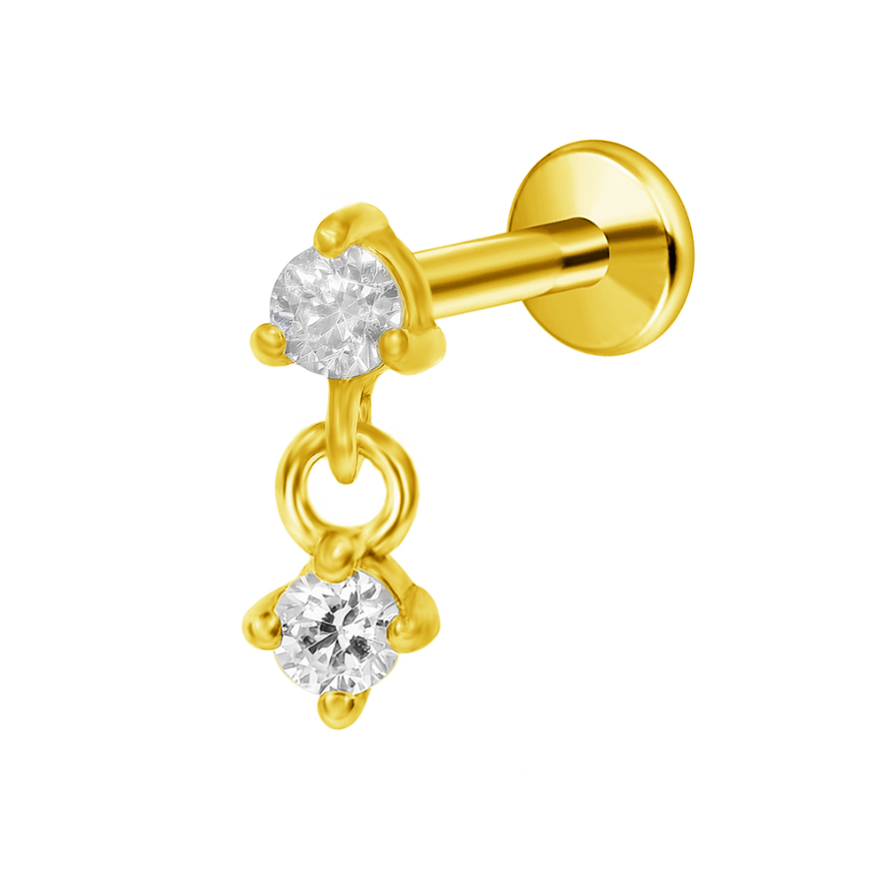 G23 ไทเทเนียม Moon Star จี้ La - Body Jewelry Threadless บทวิจารณ์และราคา