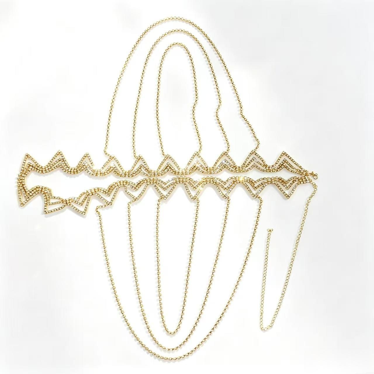 เสน่ห์ทันสมัย สายโซ่ประดับเพชร - Body Jewelry Diamond บทวิจารณ์และราคา