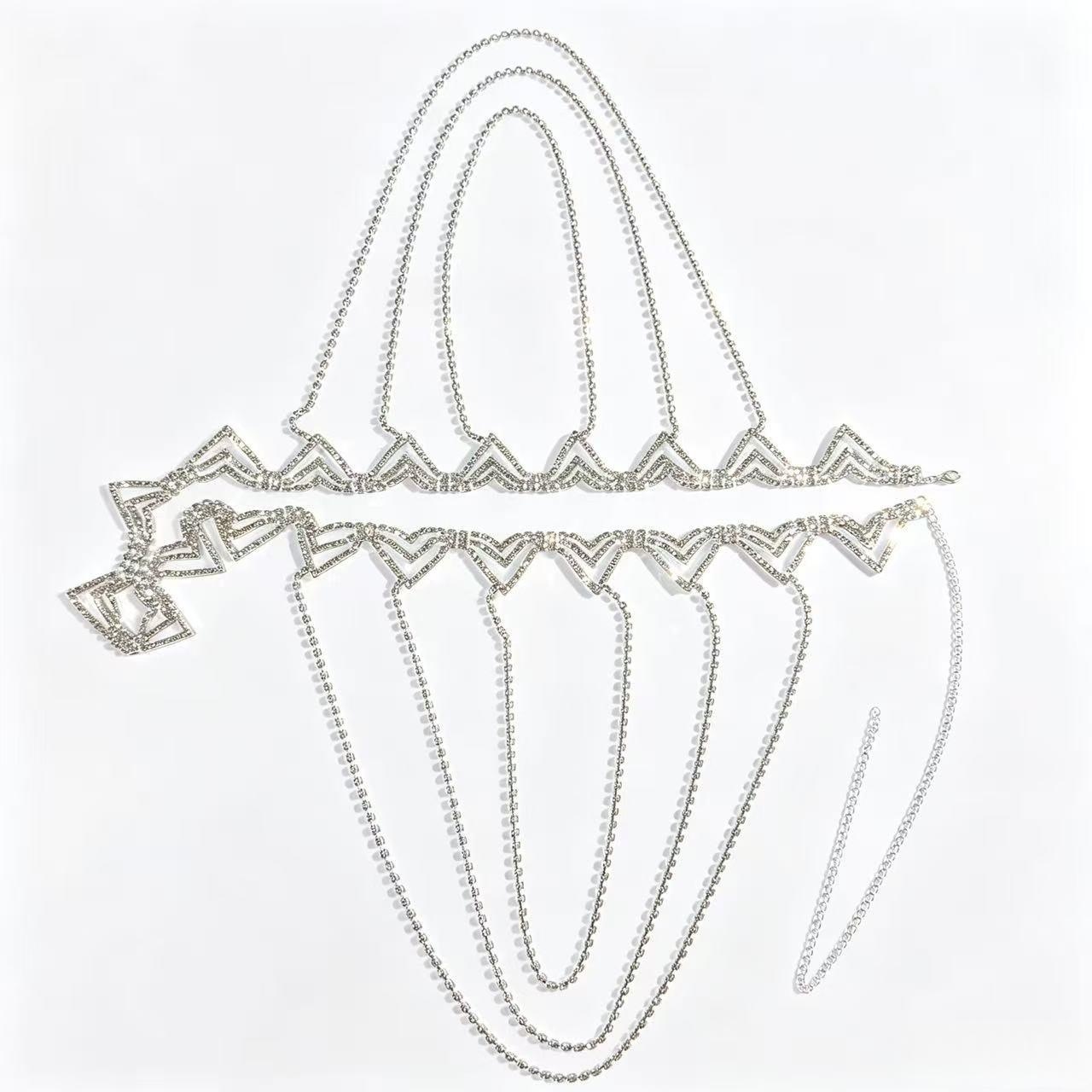 เสน่ห์ทันสมัย สายโซ่ประดับเพชร - Body Jewelry Diamond บทวิจารณ์และราคา