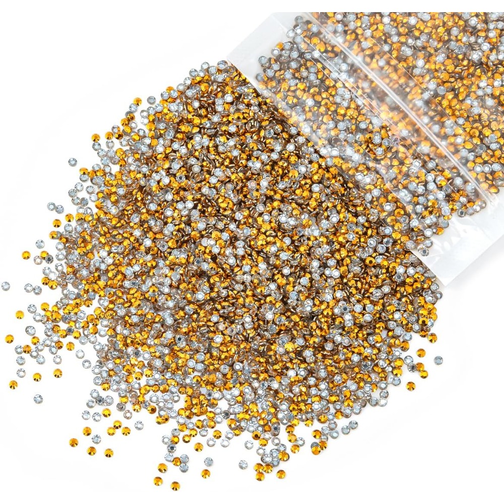 เรซิ่นรูปทรงแบนสีเหลืองทองขนาด - Yellow Body Jewelry บทวิจารณ์และราคา