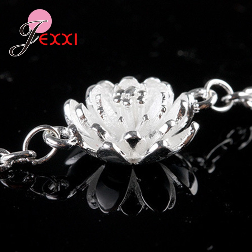 กำไลข้อมือเงินแท้ 925 ลายดอกไม - Yellow Body Jewelry บทวิจารณ์และราคา