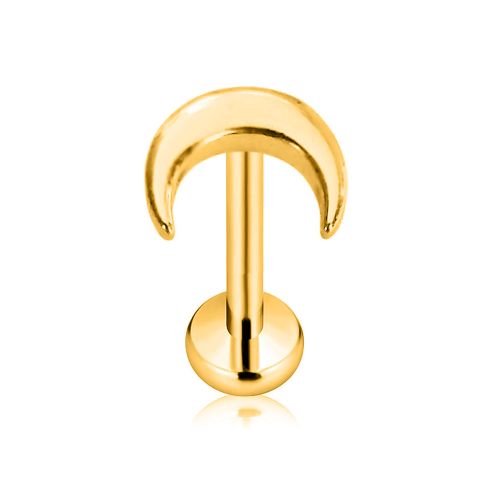 ASTM F136 G23 ไทเทเนียมเงา Cre - Body Jewelry Threadless บทวิจารณ์และราคา