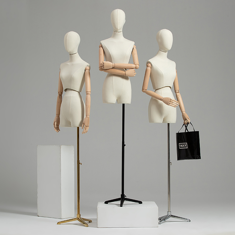 หญิงมือผ้า Art Mannequin พร้อม - Yellow Body Jewelry บทวิจารณ์และราคา