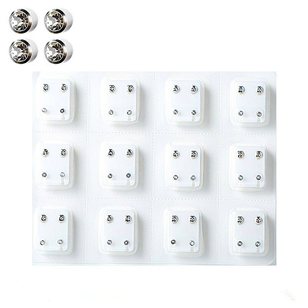 ต่างหูคริสตัลทางการแพทย์ชุดเคร - Body Jewelry Surgical Steel บทวิจารณ์และราคา