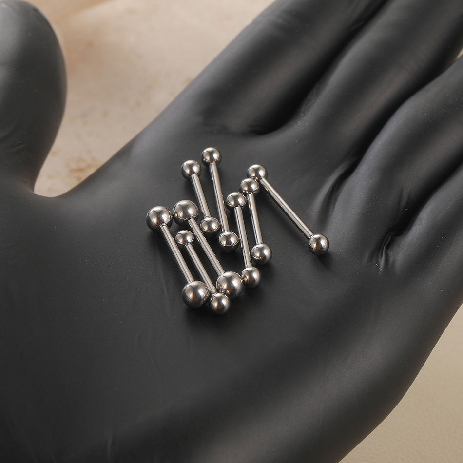 1 PC/5Pcs G23 ไทเทเนียมเกลียวป - Body Jewelry Threadless บทวิจารณ์และราคา