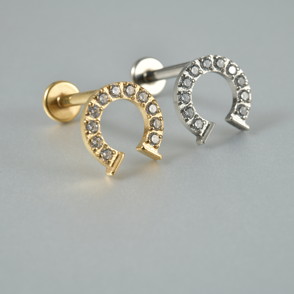 1PC G23 ไทเทเนียม Threadless P - Body Jewelry Threadless บทวิจารณ์และราคา