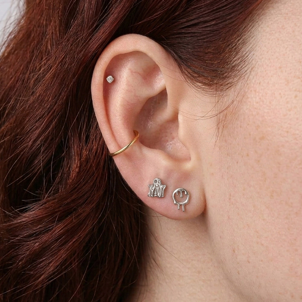 Casvort 1 ชิ้น ASTM F136 ไทเทเ - Body Jewelry Threadless บทวิจารณ์และราคา