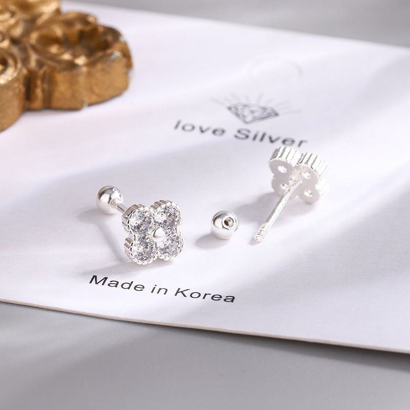 925 เงินสเตอร์ลิงสี่รอบZirconต - Body Jewelry Diamond บทวิจารณ์และราคา