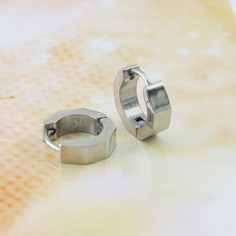 ZS Kpop Hoop ต่างหูสำหรับผู้หญ - Body Jewelry Surgical Steel บทวิจารณ์และราคา