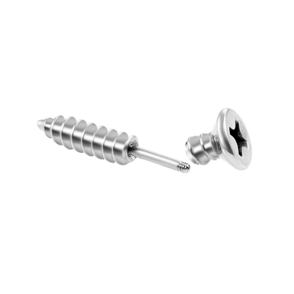 2Pcs ผ่าตัดเหล็ก Tragus Helix  - Body Jewelry Surgical Steel บทวิจารณ์และราคา