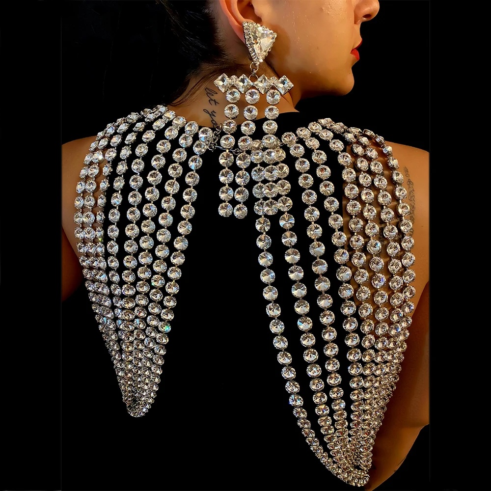 แฟชั่นเซ็กซี่ผู้หญิงเครื่องประ - Body Jewelry Diamond บทวิจารณ์และราคา