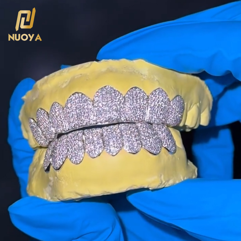 กริลล์ฟันเงินแท้ S925 ประดับเพ - Body Jewelry Diamond บทวิจารณ์และราคา