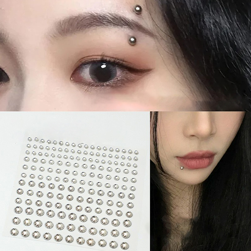 สติกเกอร์เพชรติดจมูกปลอม แบบติ - Body Jewelry Diamond บทวิจารณ์และราคา