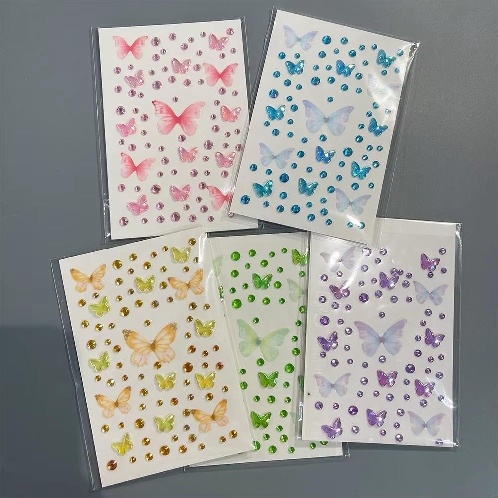 1sheet ตาหน้าเครื่องแต่งหน้าผี - Body Jewelry Diamond บทวิจารณ์และราคา