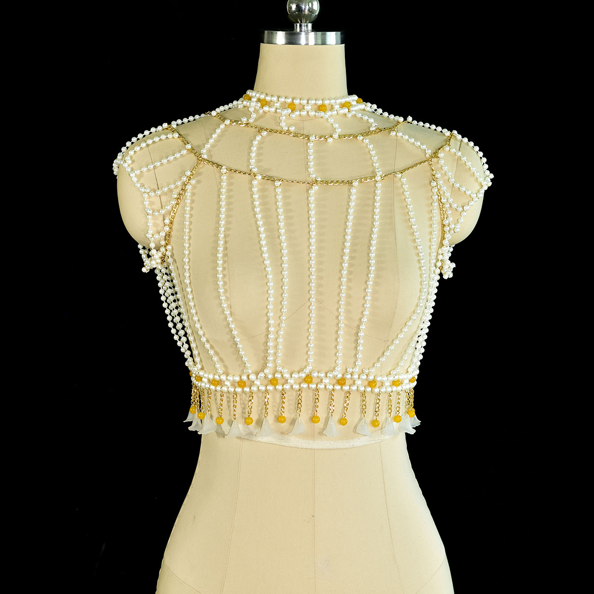 แฟชั่นหรูหราหรูหราหรูหราเลียนแ - Yellow Body Jewelry บทวิจารณ์และราคา