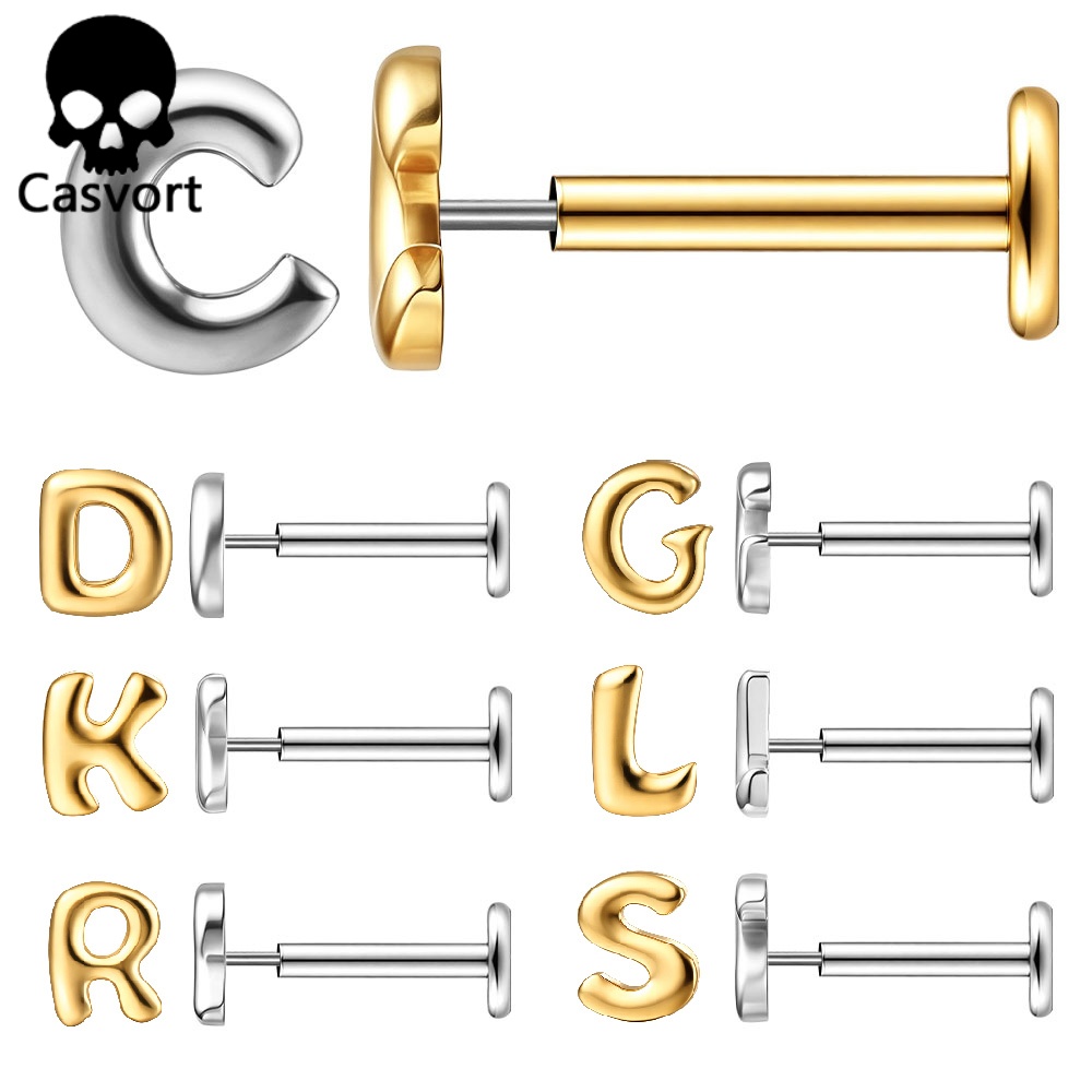 จิวเจาะหูแบบกดติด รุ่น Casvort - Body Jewelry Threadless บทวิจารณ์และราคา