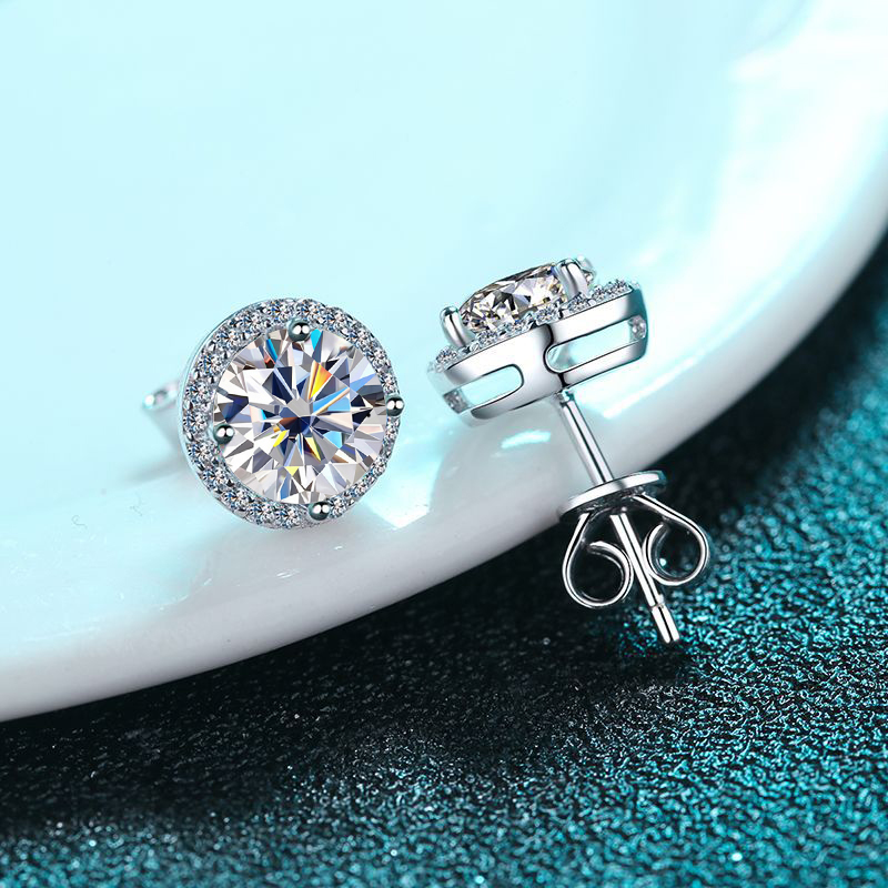 KNOBSPIN 1ct D สี Moissanite ต - Body Jewelry Diamond บทวิจารณ์และราคา